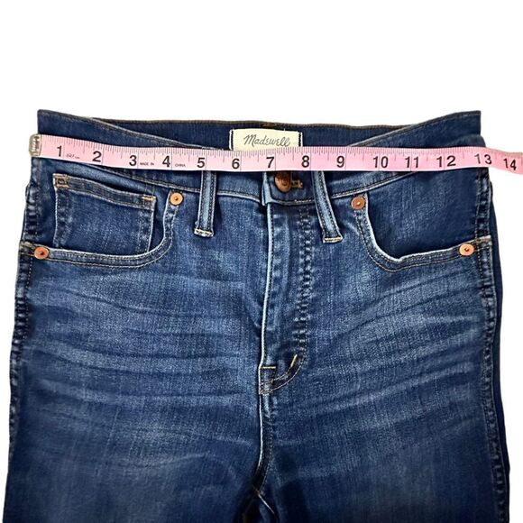 Madewell ~ High Rise 10” Skinny Jeans ~ size 27T ~ approx 29.5” inseam - Picture 8 of 13